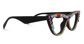 Floral CatEye Bejeweled